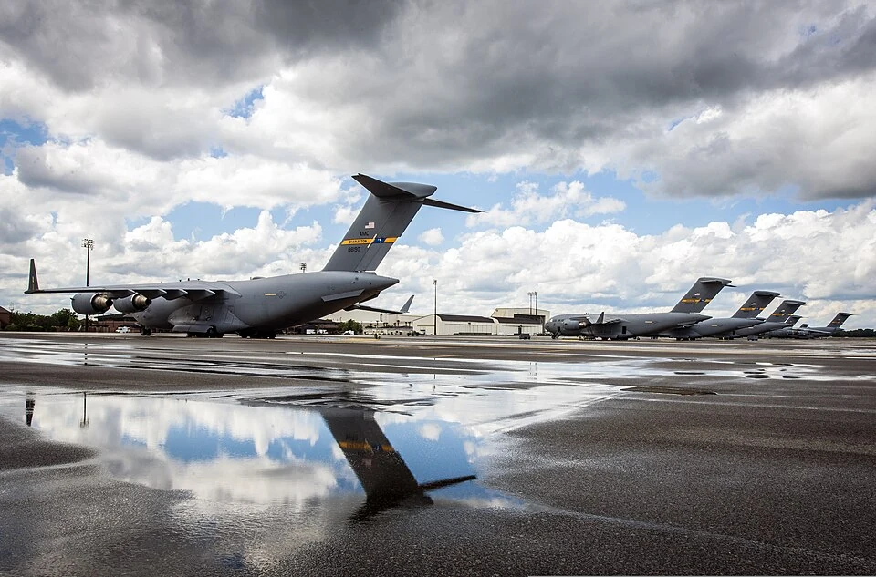 C-17 Globemaster III aircraft at Joint Base Charleston