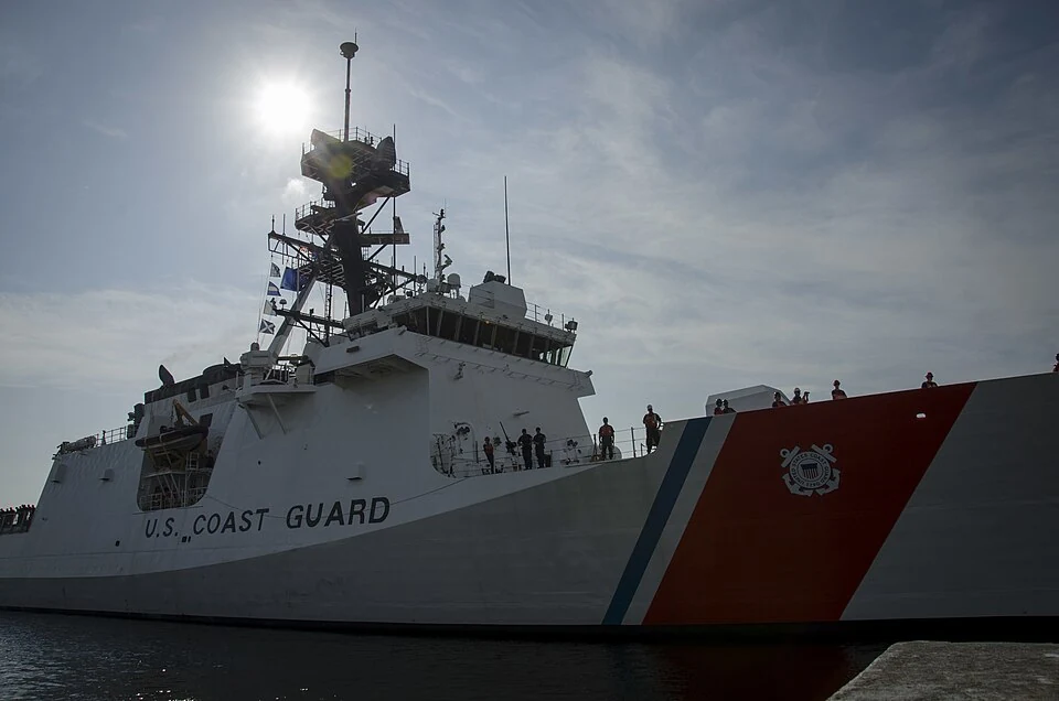 USCGC James arriving in Charleston, South Carolina